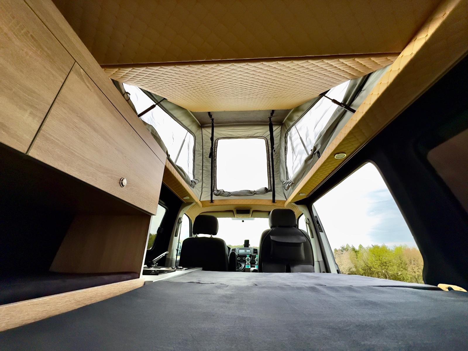 Volkswagen VW T5 Camper, Aufstelldach, Standheizung, AHK