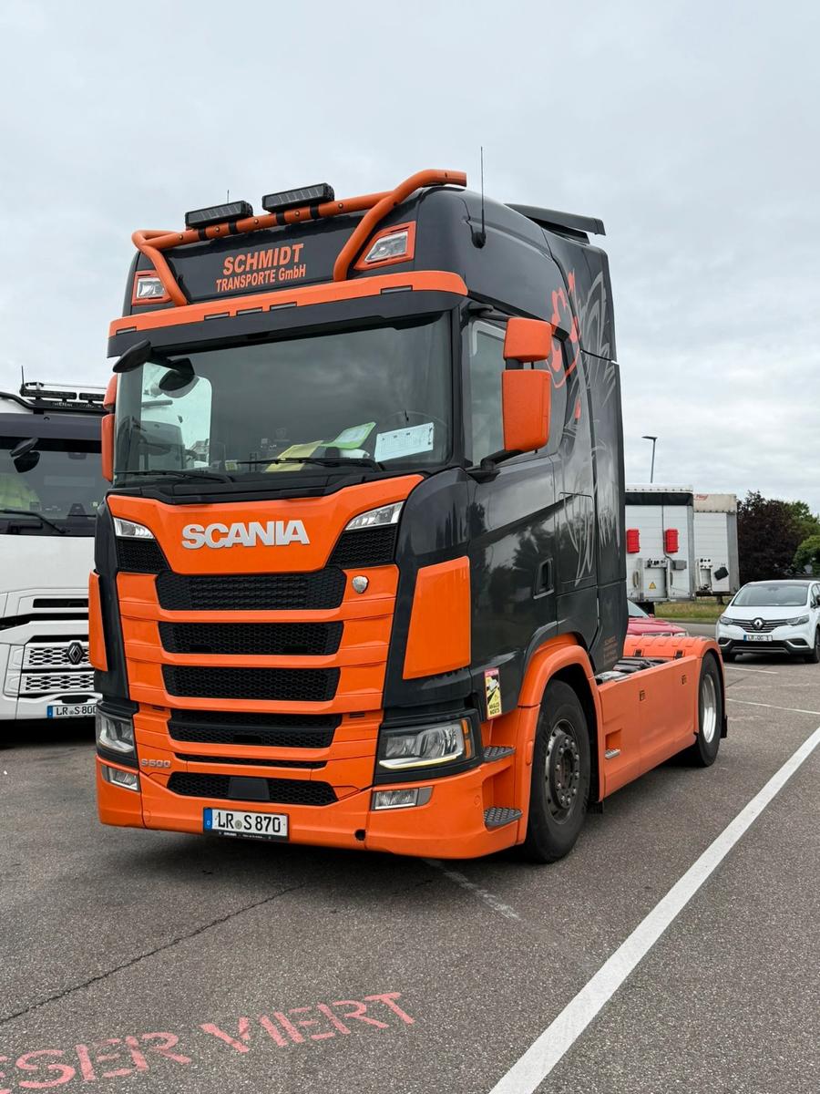 Scania S 500 / AluRims / Vollspoiler/ 2 Tankk /