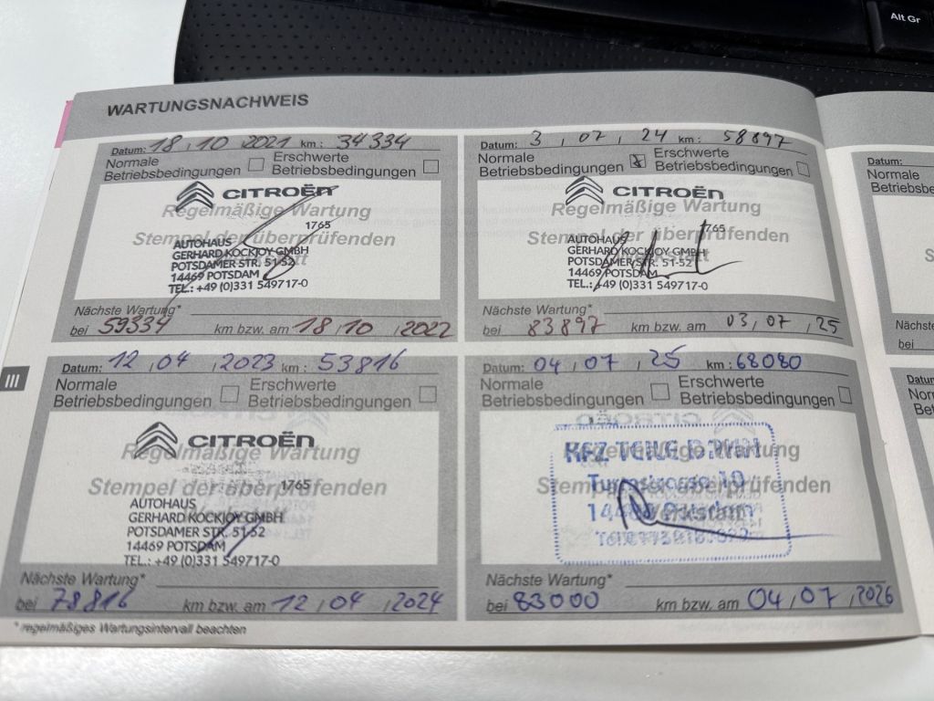 Fahrzeugabbildung Citroën C3 Aircross PureTech 110 Stop & Start OPF Rip Cu