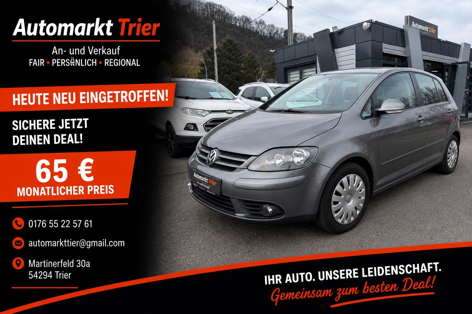 Volkswagen Golf Plus V Tour! Top Zustand! TÜV NEU! 1.Hand!