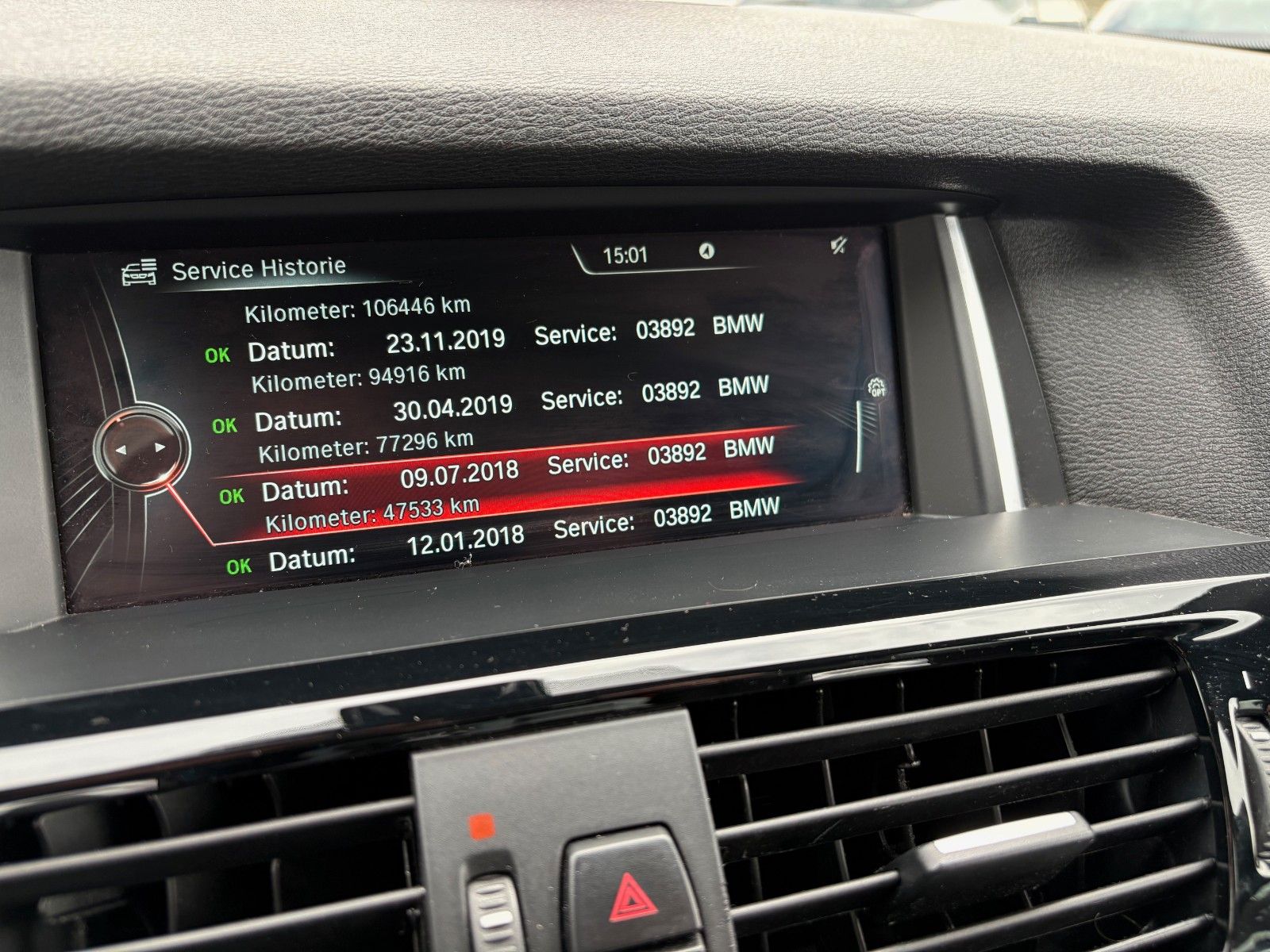 Fahrzeugabbildung BMW X3 xDrive35d Sport-Aut. M SPORTPAKET Navi Leder
