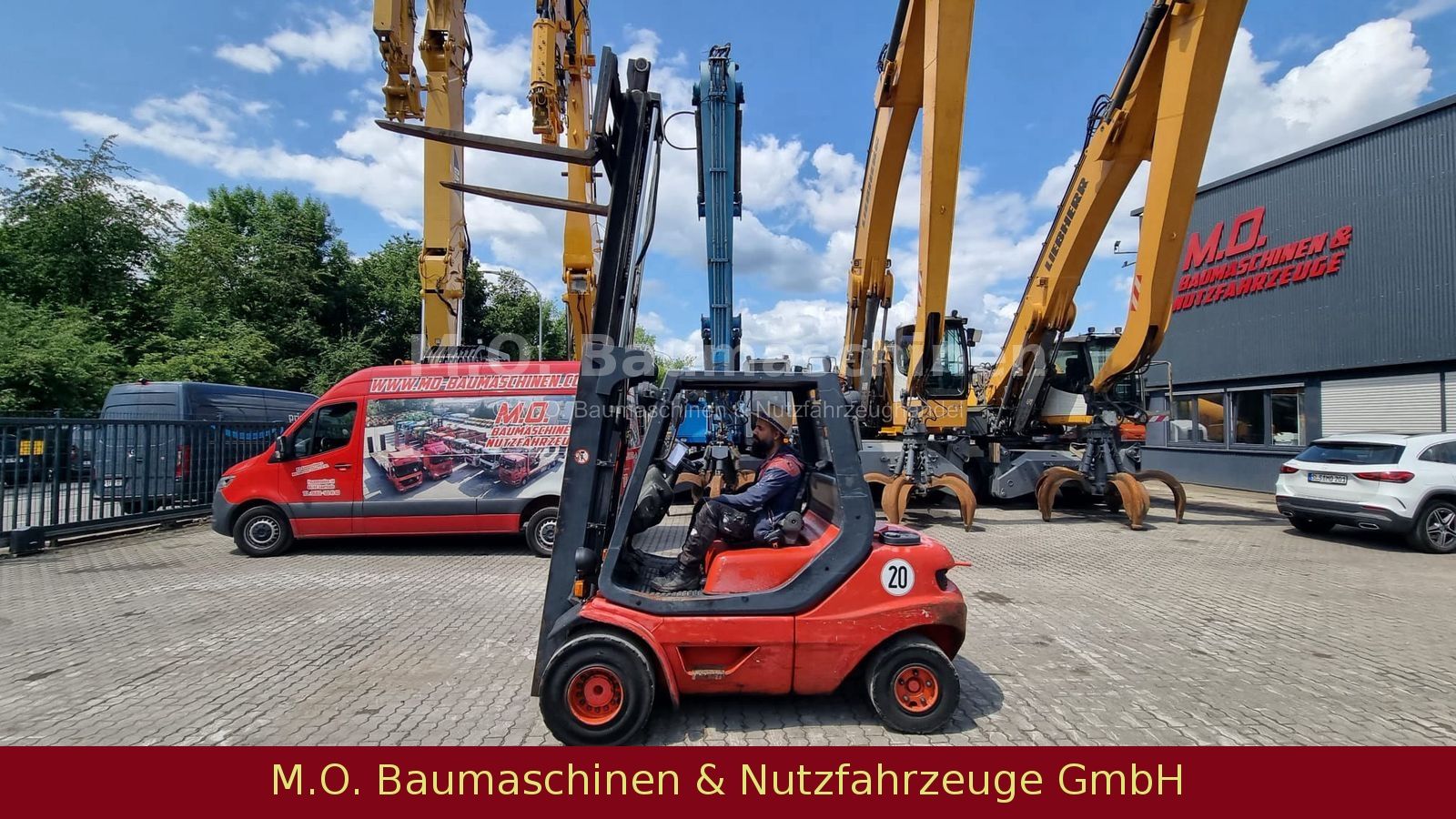 Fahrzeugabbildung Linde H30D-3 / Duplex Mast / 3t / 3,30 m /
