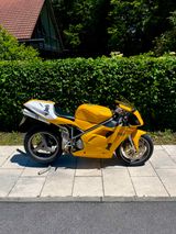 Ducati 748, gelb, Umbau, viel Zubehör, Top-Zustand - DUCATI GEBRAUCHT 748