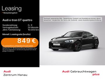 Audi Leasingangebot: Audi e-tron GT S quattro*PANO*21ZOLL*LASER*HUD*B&O*LE