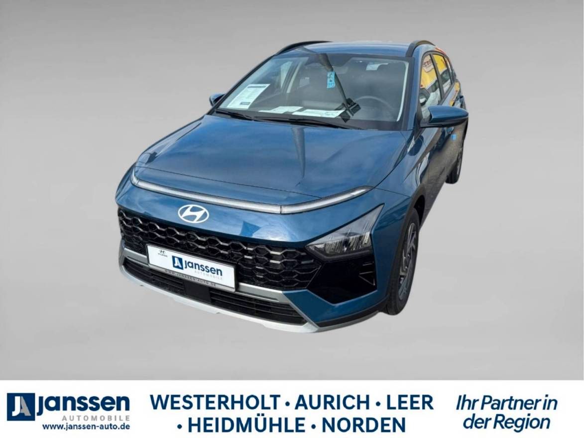 Fahrzeugabbildung Hyundai BAYON Trend Navi Digitales Cockpit PDC LED Schei