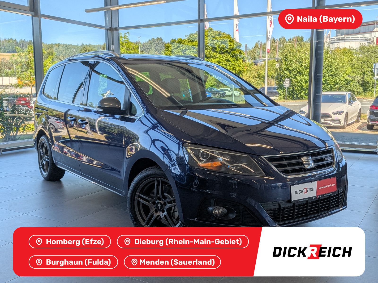 Fahrzeugabbildung SEAT Alhambra FR-Line Allrad BI-Xenon Cam 7-Sitz AHK