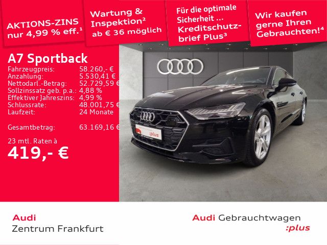 Audi A7 Sportback 45 TDI quattro S tronic HD Matrix-L