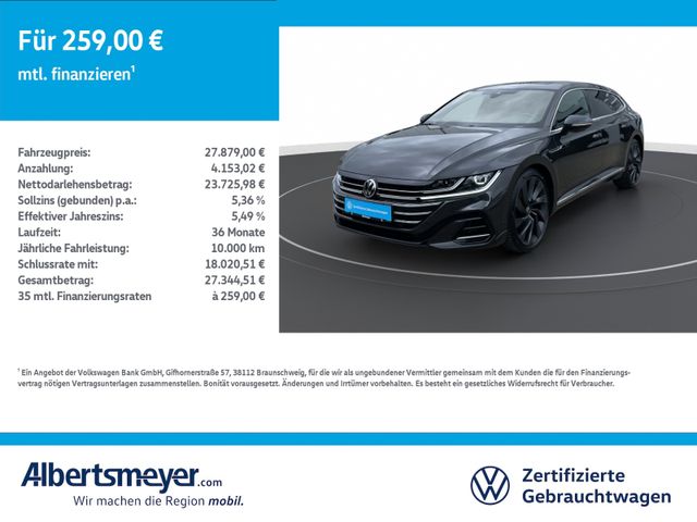 VW Arteon Shootingbrake 2.0 TDI R-Line +DSG+AHK+LED