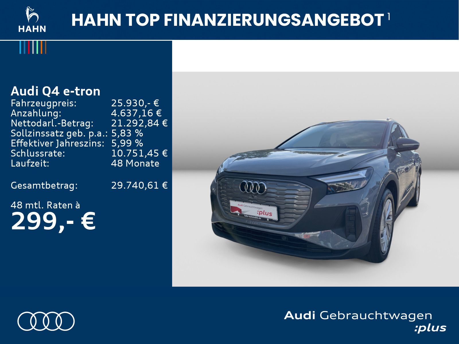 Audi Q4 35 e-tron LED Sitzhzg PDC Climatr Virtual DAB imagem 2