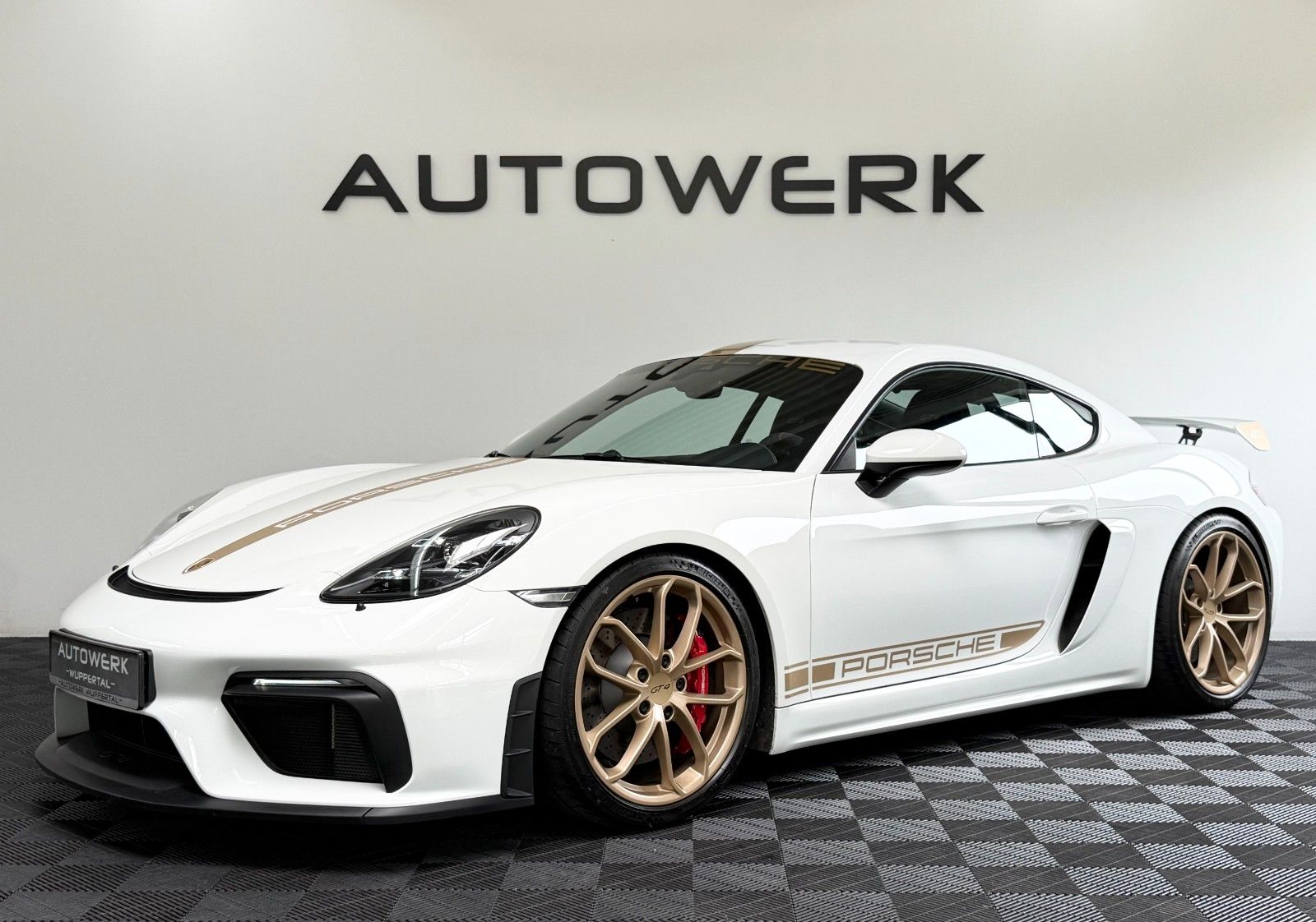 PORSCHE Cayman 718 GT4*CLUBSPORT*SCHALENSITZE*