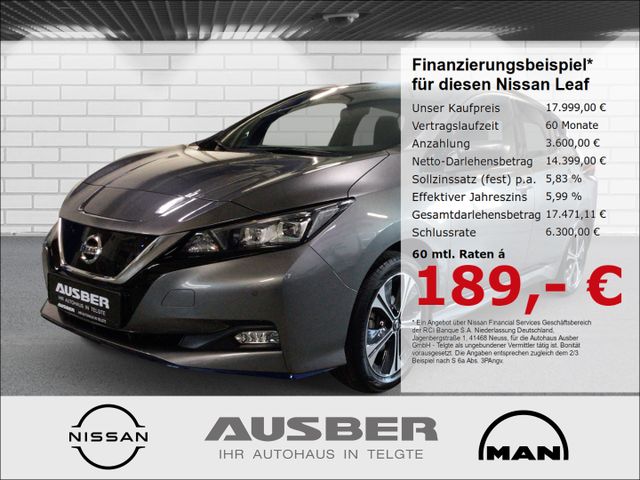 Nissan Leaf e+ Tekna 62 kWh Leder Bose AVM Abstandstemp