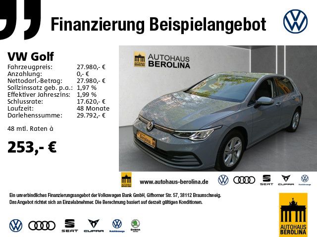 VW Golf VIII 1.5 eTSI Life DSG *NAVI*R-CAM*ACC*LED*