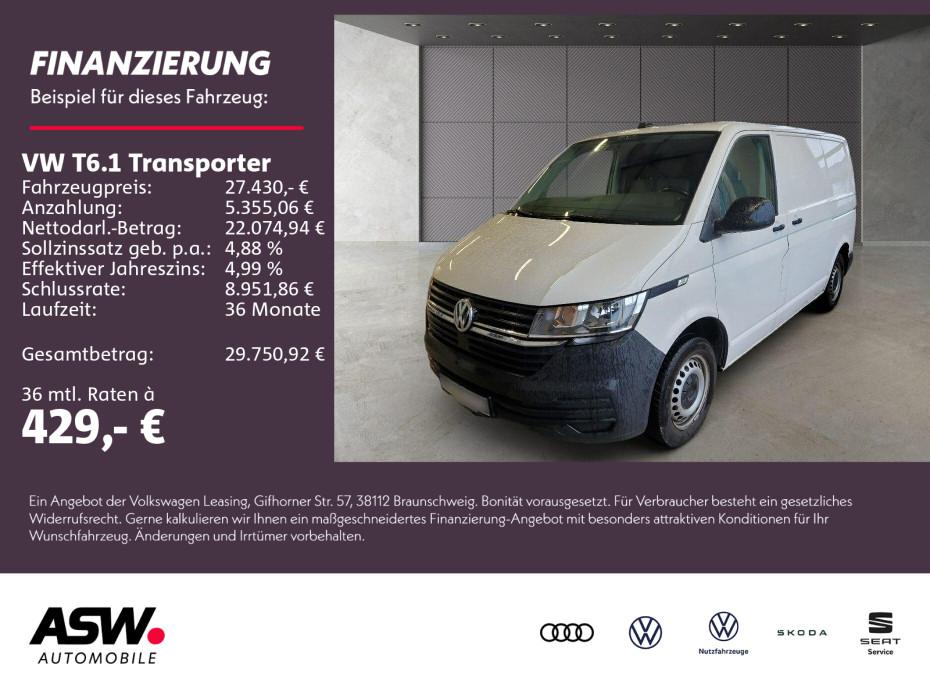 Volkswagen T6.1 Transporter Kühlkasten 2.0 TDI Navi PDC SHZ