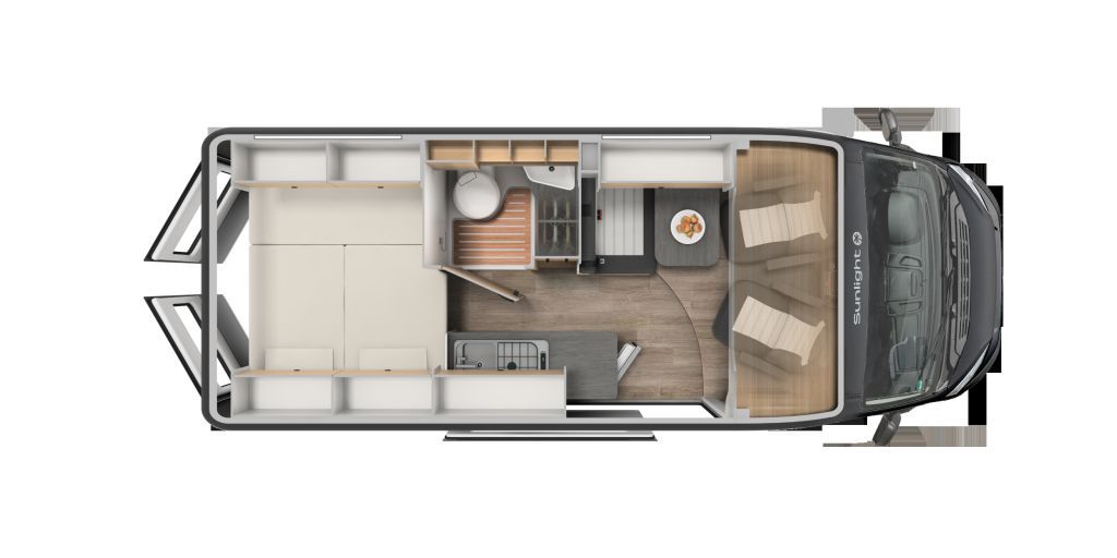 Fahrzeugabbildung Sunlight Camper Van Cliff 600 Adventure Edition 1.Hand/So