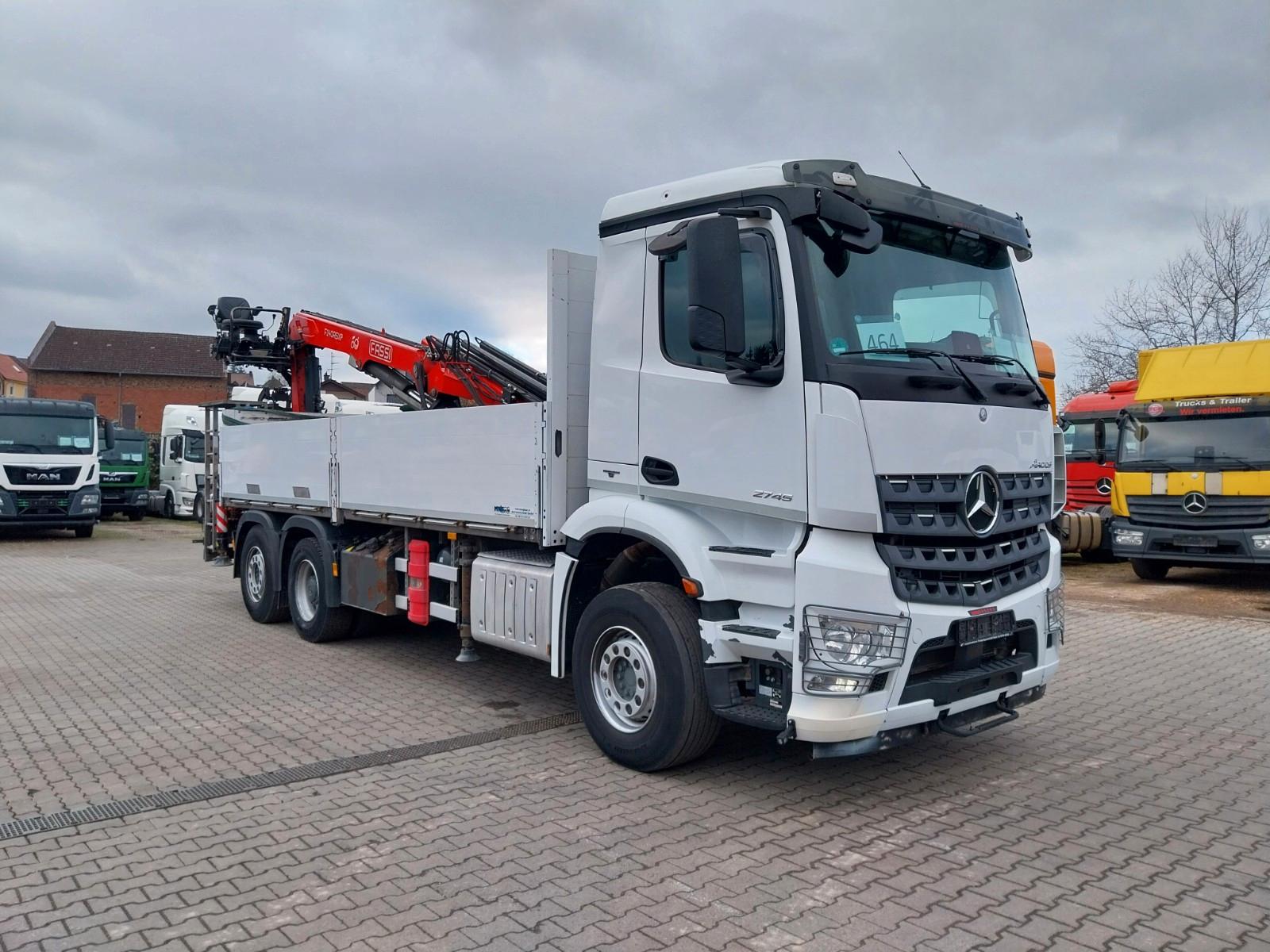 Mercedes-Benz Arocs 2745, Ladekran Fassi F24 ORSXP