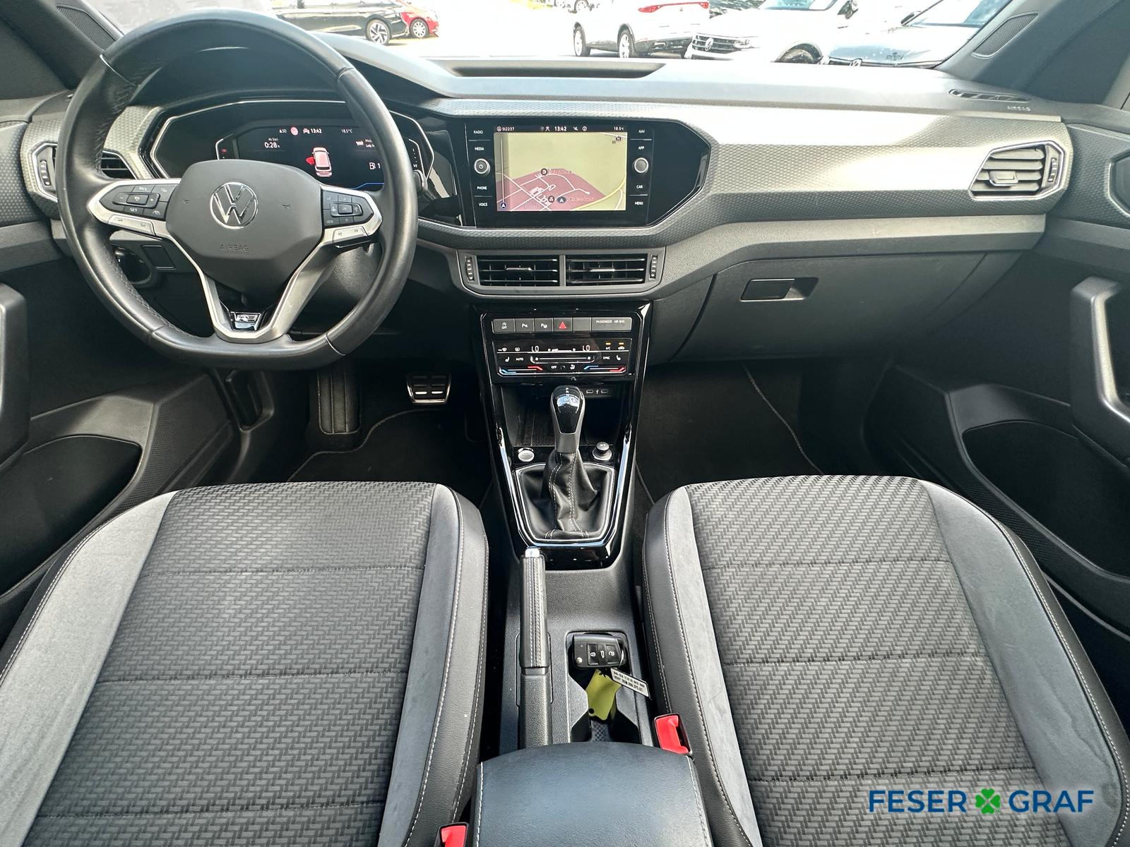 Volkswagen T-Cross 1.0 TSI R-LINE DSG KAMERA LED ACC NAVI, миниатюра 8