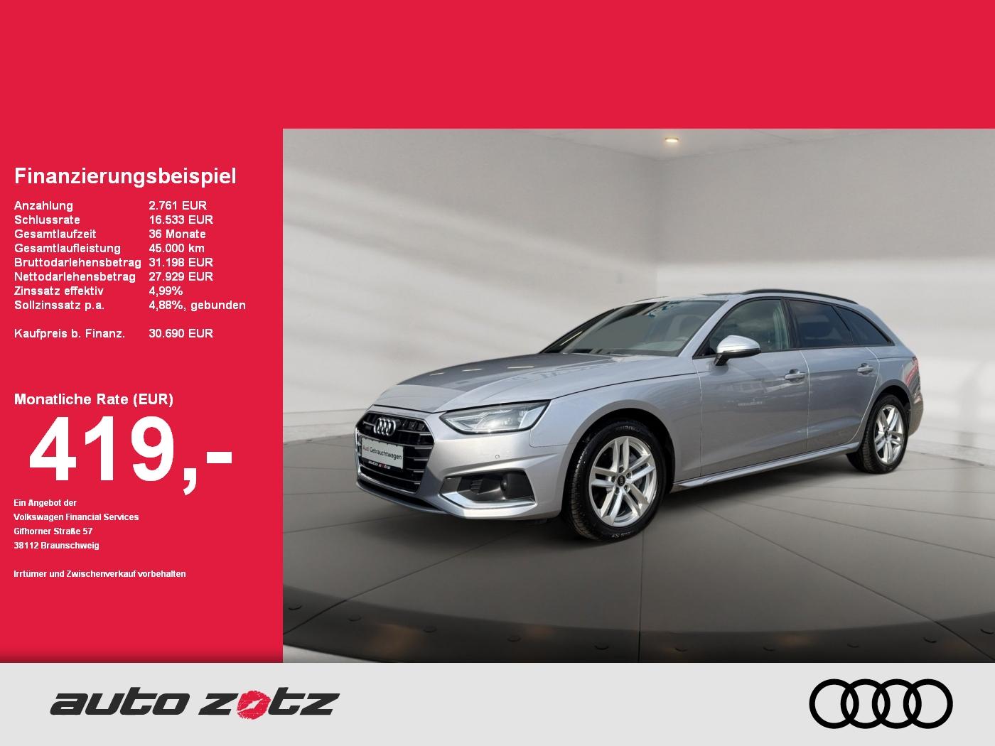 Audi A4 Avant 40 TDI quattro 150(204) S tronic