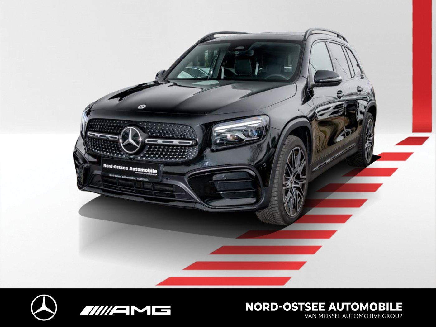 Mercedes-Benz GLB 200 d AMG LINE AHK PDC NIGHT PANO MULTIBEAM