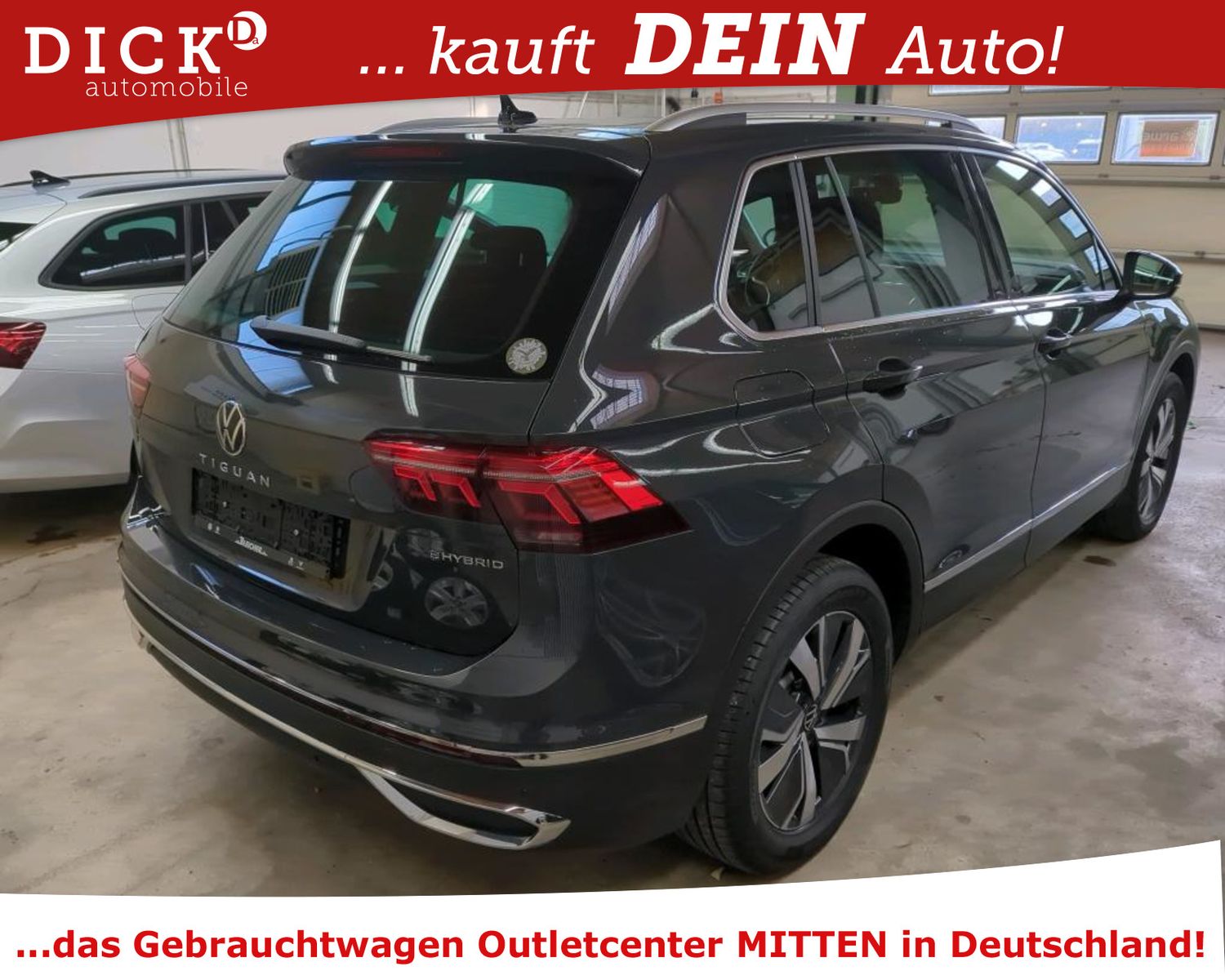 Fahrzeugabbildung Volkswagen Tiguan eHyb 1.4 Eleg LED+/ACC/VIRTU/PANO/SHZ/8Fa