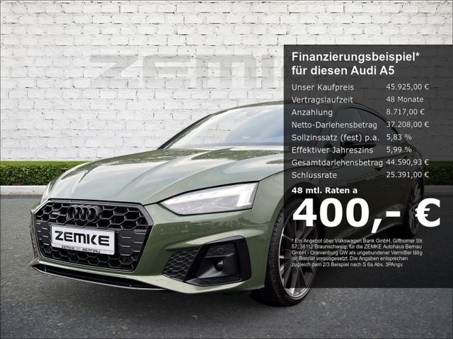 Audi A5 Sportback 40 TDI S-tronic quattro S line Navi