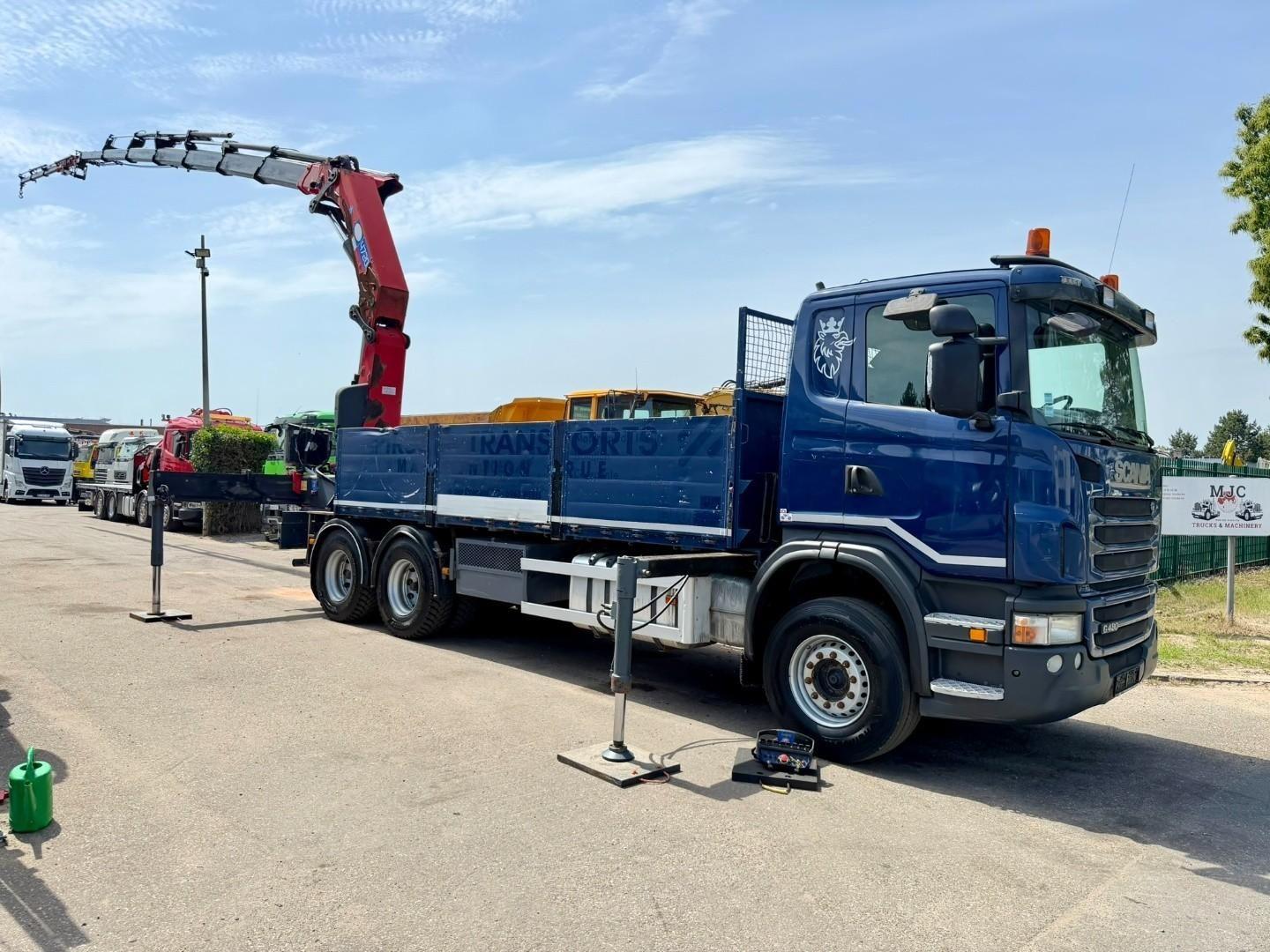 Scania G480 6x4 (31m) CRANE HMF 4720 K7 + JIB FJ600 K3