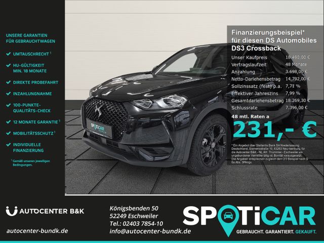 DS Automobiles DS3 Crossback E-TENSE PERFORMANCE LINE digitales