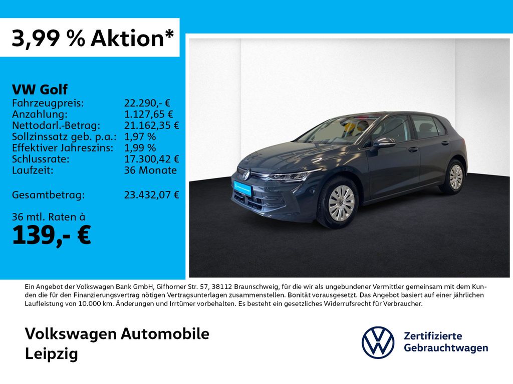 Golf VIII 1.5 TSI *PDC*APP*GRA*SHZ*LED