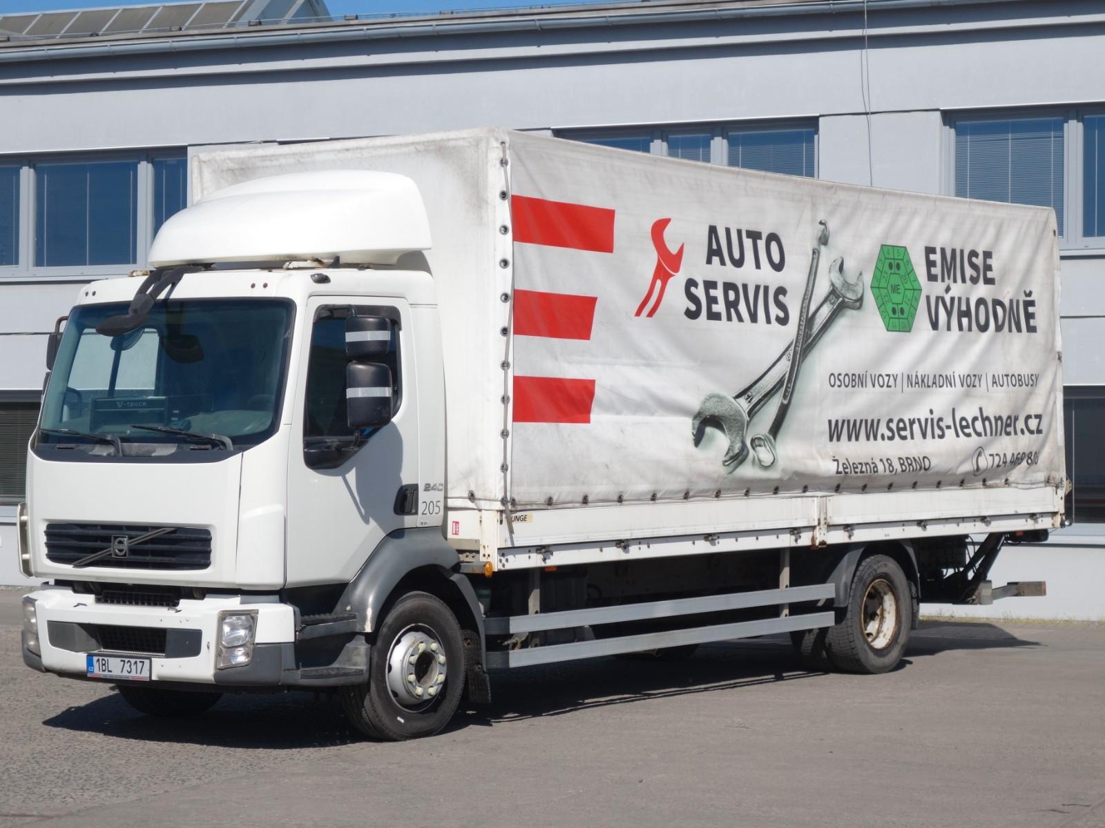 Volvo FL 240, Ladebordwand, 18 Pal.