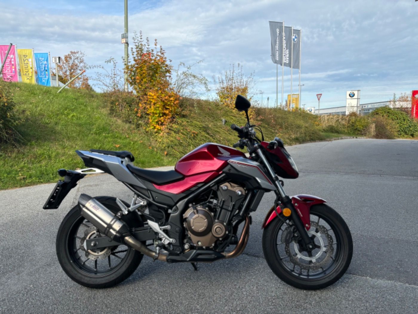 Fahrzeugabbildung Honda CB 500 F MIVV Auspuff