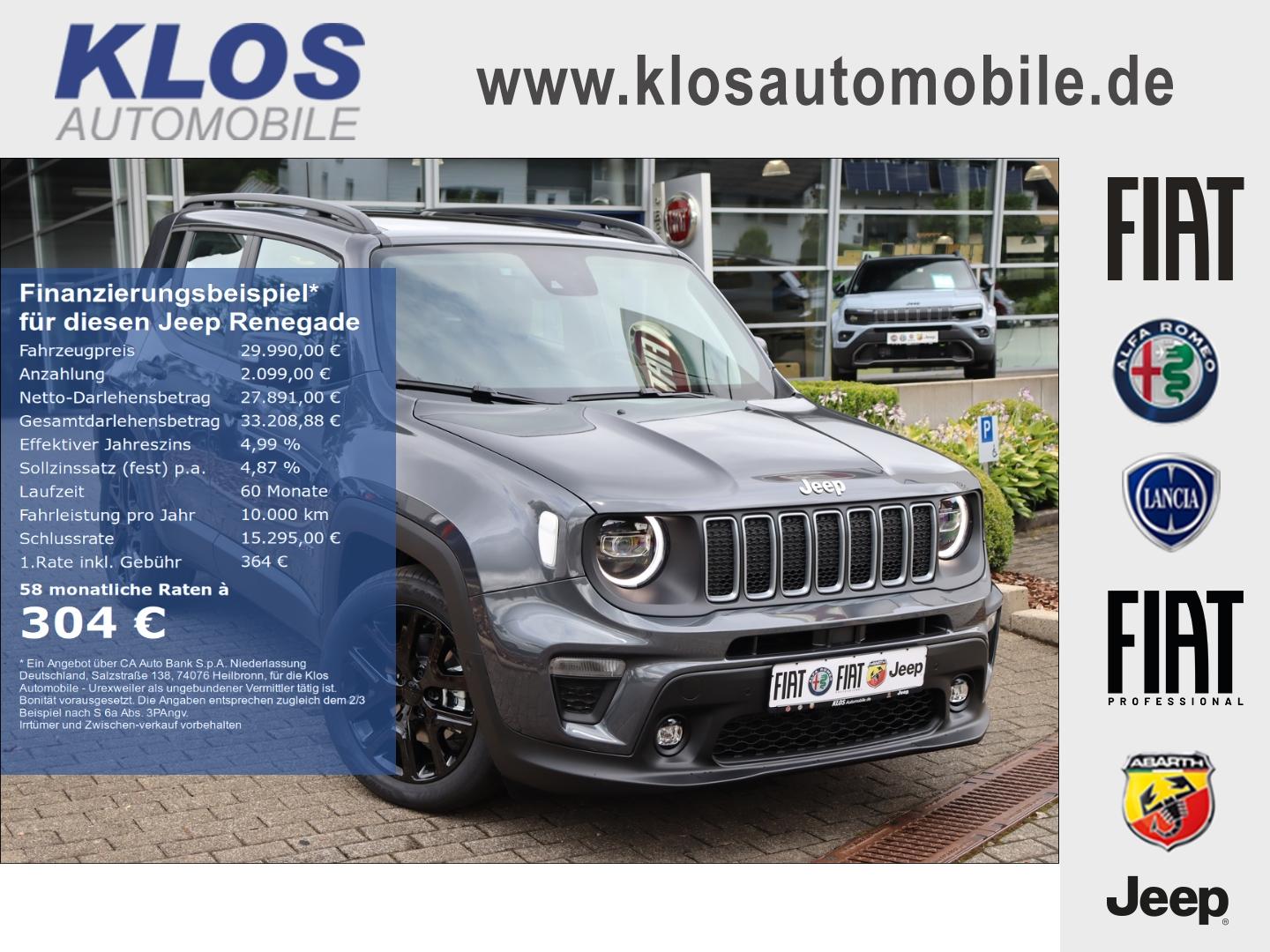 Jeep Renegade SUMMIT e-HYBRID 1.5 GSE T4 48V 130PS DC