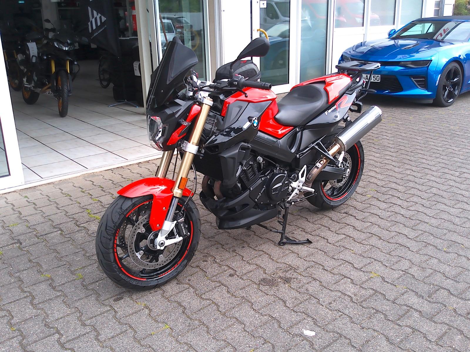 BMW F800R alle Pakete Topcase Tankrucksack