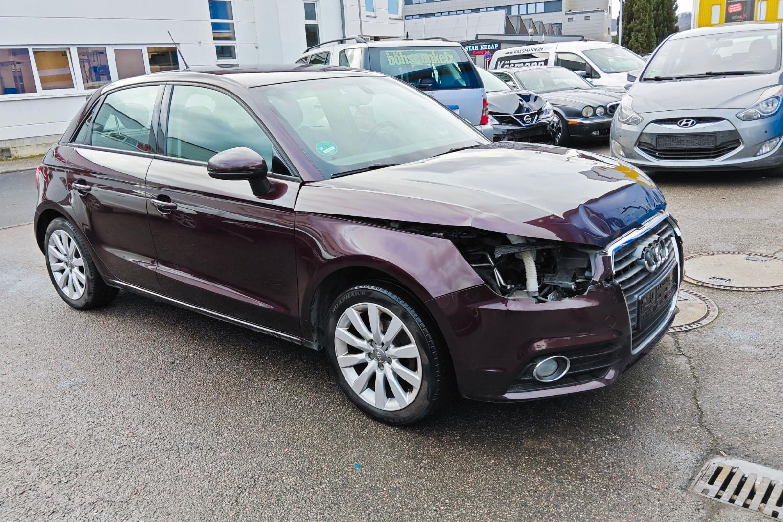 Audi A1 Sportback ambition Unfall