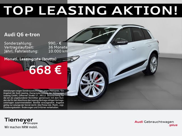 AUDI Q6 e-tron Q S LINE UPE105 LM21 SPORTSITZE+ PANO