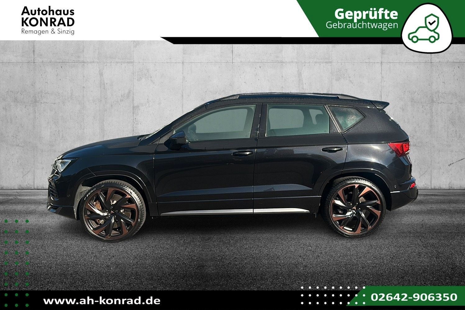Fahrzeugabbildung CUPRA Ateca 2.0 TSI DSG VZ 4Drive+Brembo+AHK