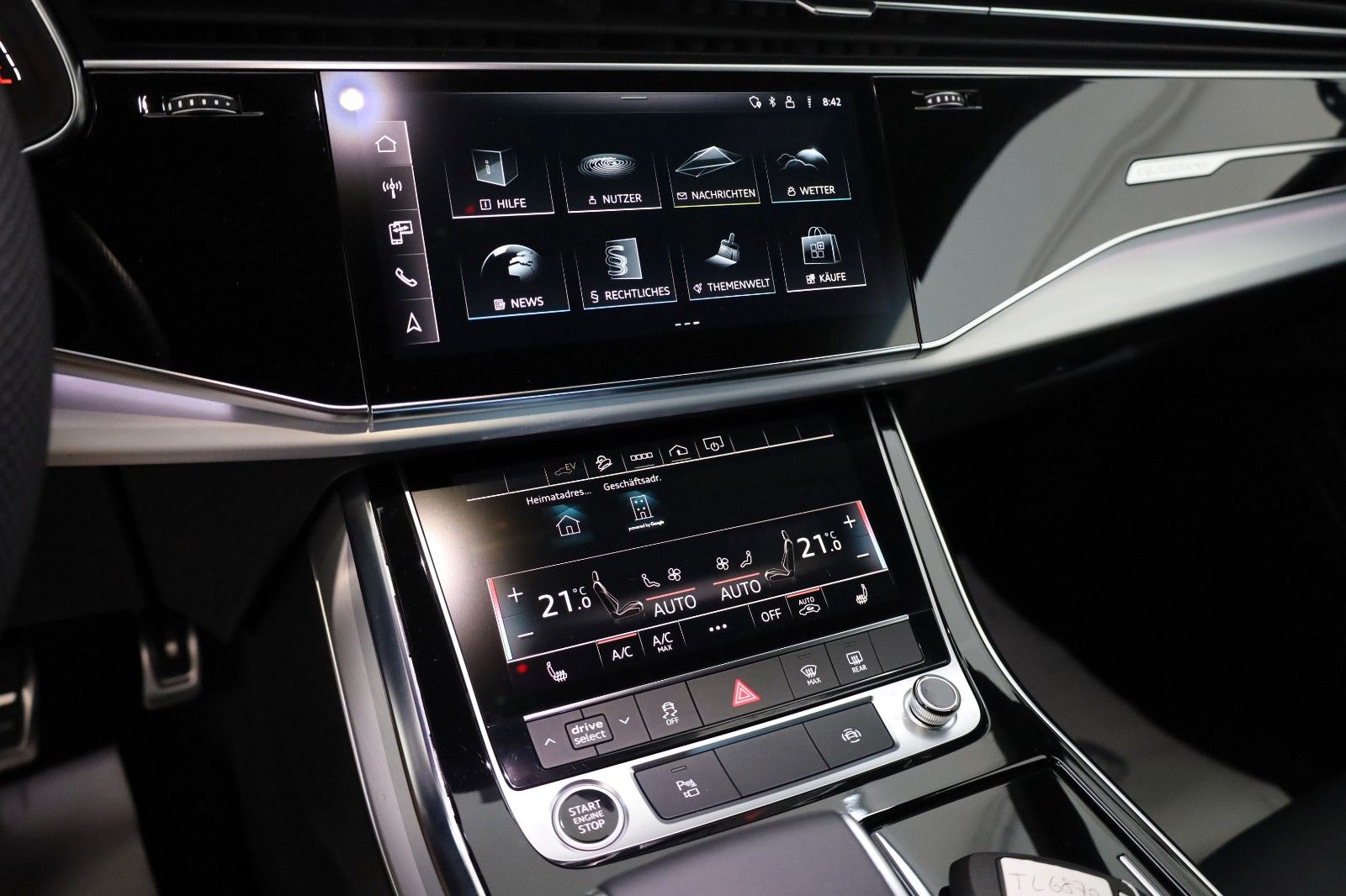 Fahrzeugabbildung Audi Q8 60 TFSI e quattro,S Line,Matrix, CarPlay, 21"
