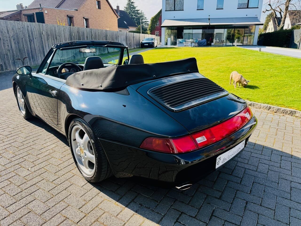 Porsche 993 / 911 Cabrio 6-Gang Scheckheft Classic D 2 9