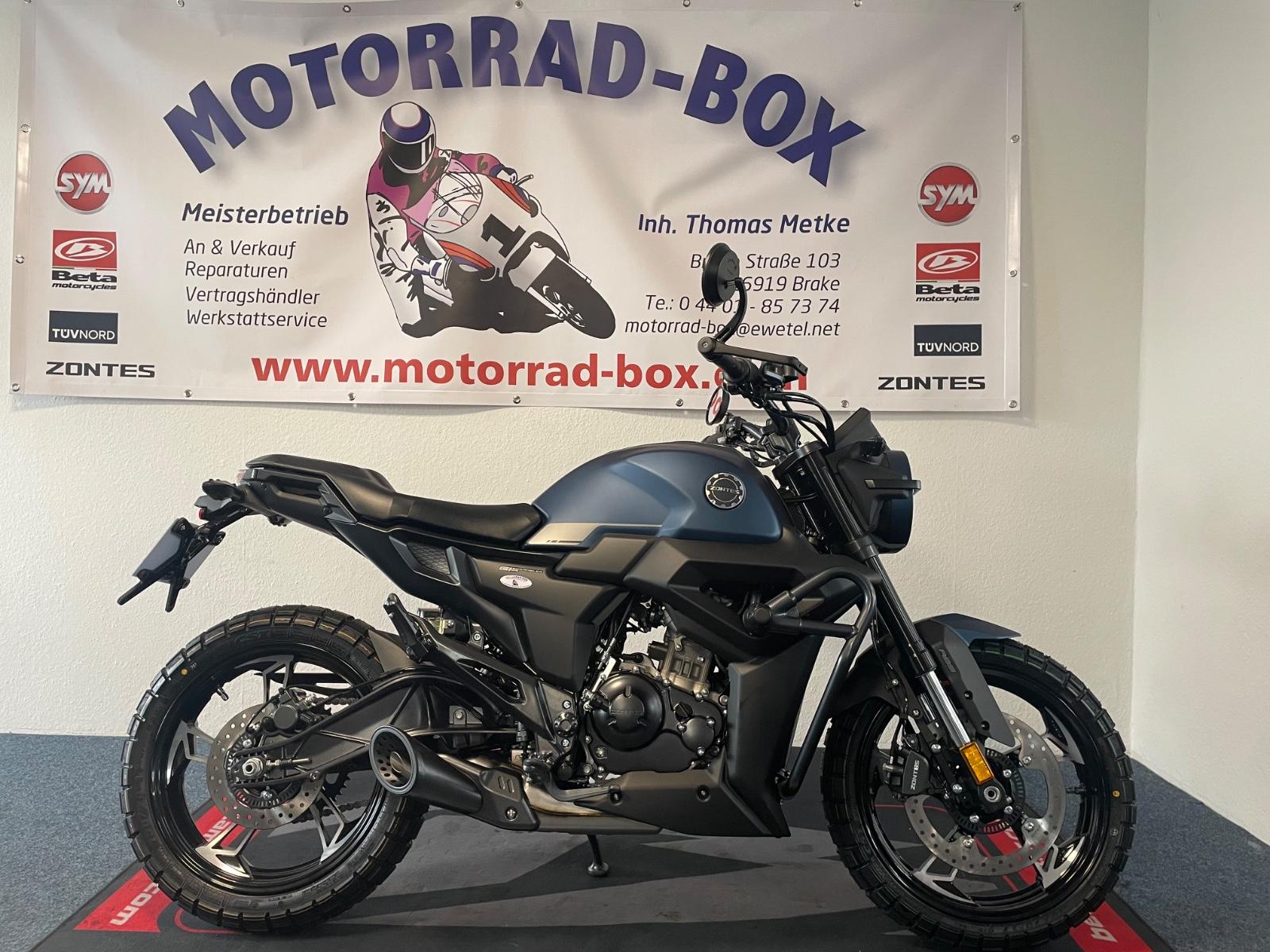 Zontes G 125 G 1 Neufahrzeug sofort verfügbar! Blau!