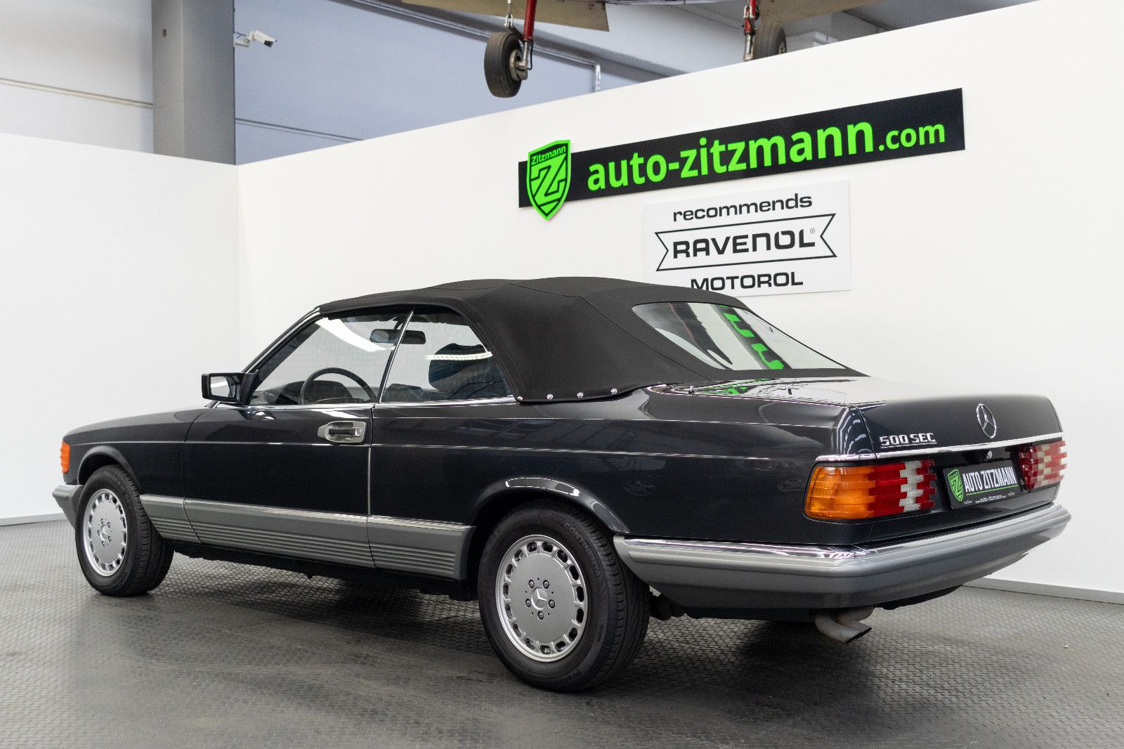 Fahrzeugabbildung Mercedes-Benz 500 SEC Cabrio/KLIMA/TEMPO/RARITÄT/H-KENNZEICHEN