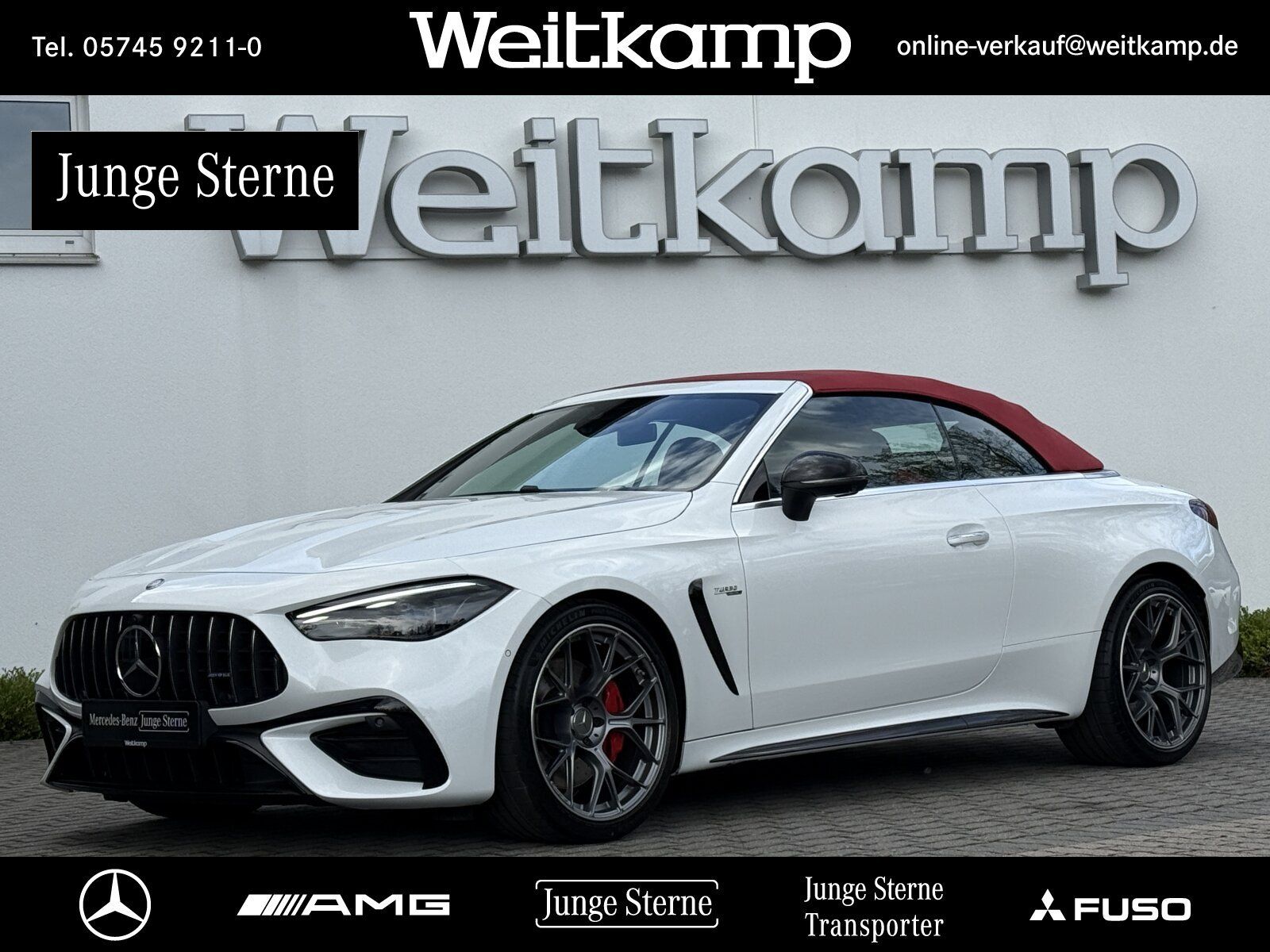 MERCEDES-BENZ CLE 53 4MATIC+ Cabriolet DISTRONIC+360°+KEYLESS