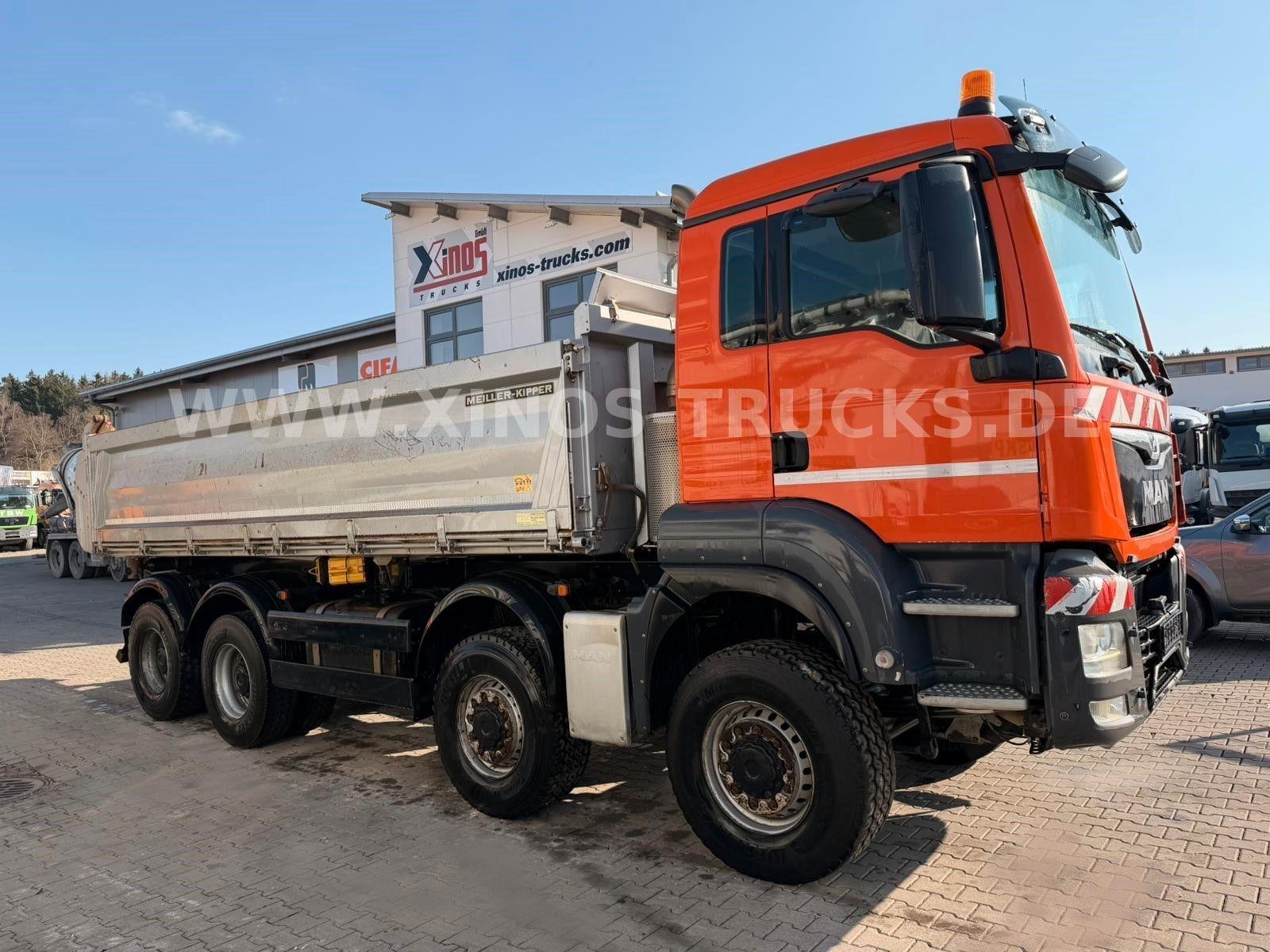 MAN TGS 37.500 8X8 Meiller DSK Bordmatic - 162.000KM