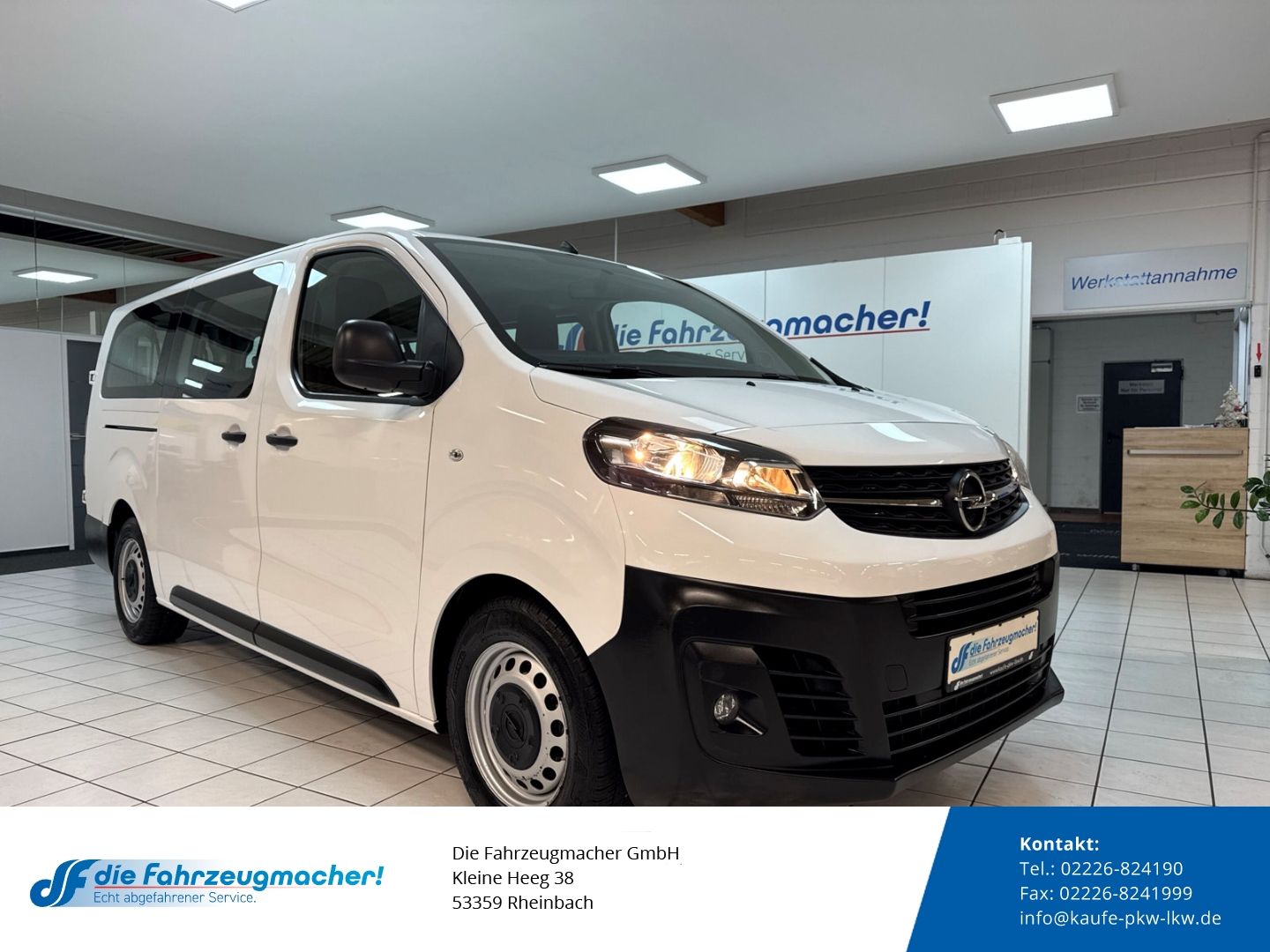 Fahrzeugabbildung Opel Vivaro L Apple CarPlay Android Auto Musikstreami