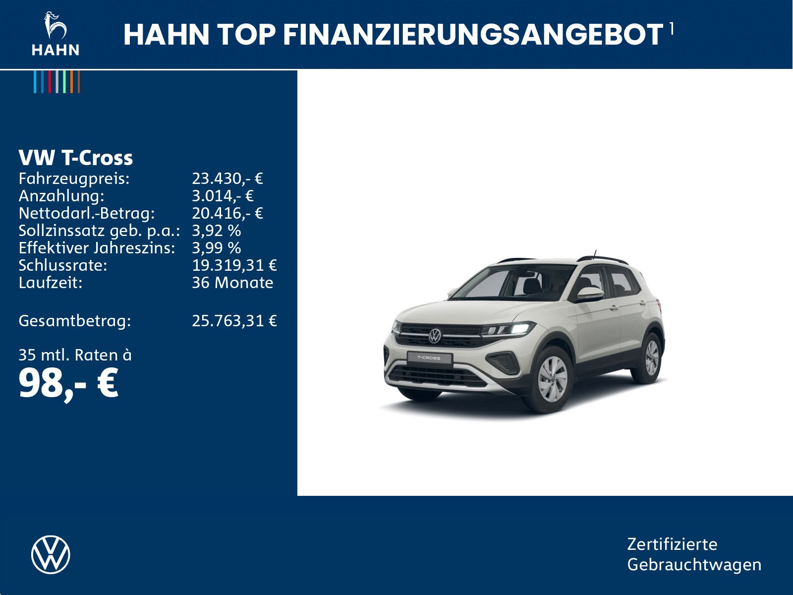 Volkswagen T-Cross 1.0TSI DSG Life Navi Cam LED ACC SHZ App foto 2