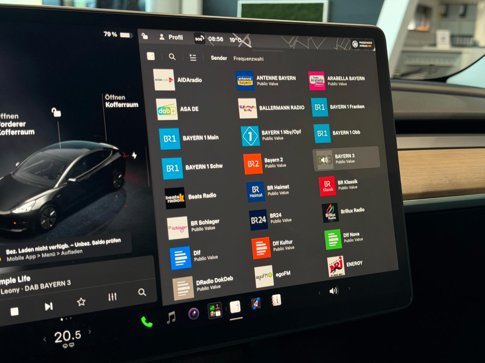 Tesla Model 3 Long Range Dual AWD Navi Pano Kamera, миниатюра 22