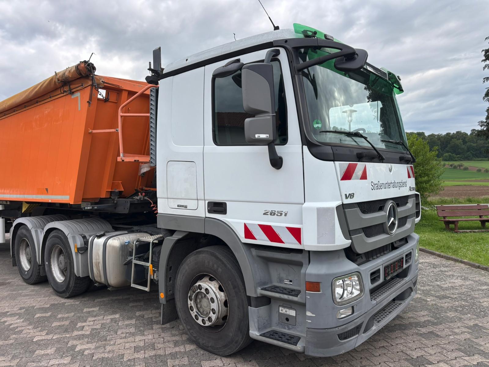 Mercedes-Benz Actros MP 3 2651 V8 6x4 Retarder/Big Axel/Clutch