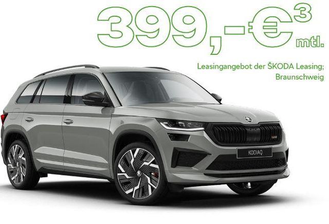 Skoda KODIAQ RS 2.0 TSI DSG|LIMITIERT|POWER-SUV|399€