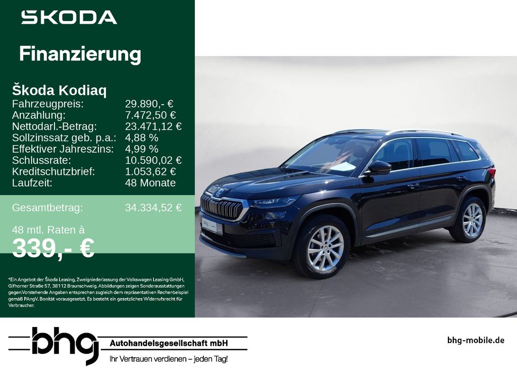 Skoda KODIAQ Style 2.0l TDI 4x4 DSG