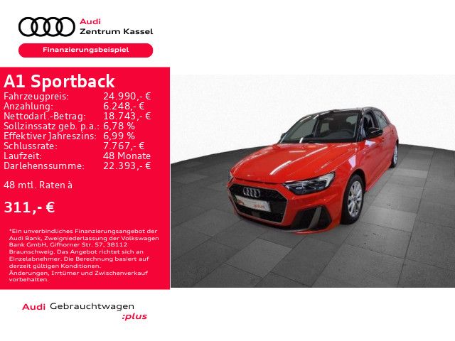 Audi A1 Sportback 25 TFSI S line LED Kamera CarPaly