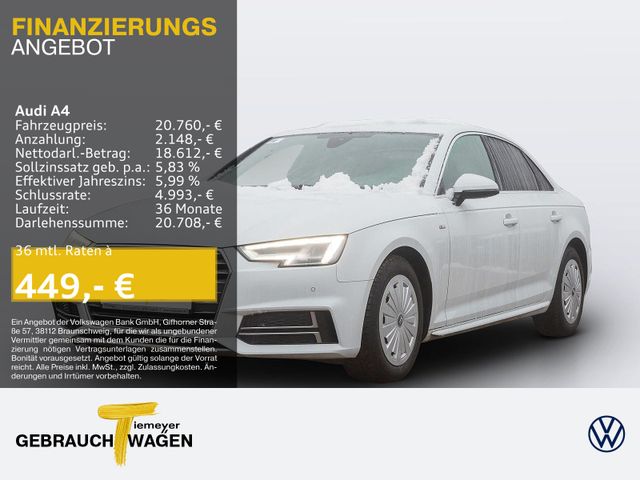 Audi A4 1.4 TFSI 2x S LINE NAVI+ LED GRA PDC