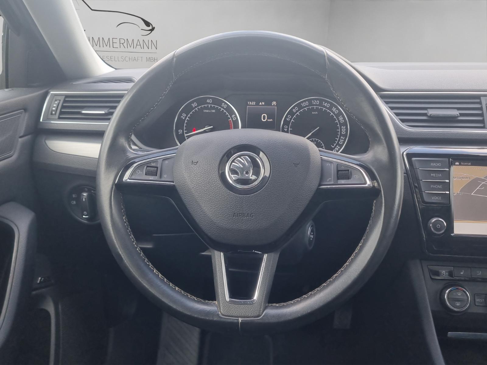 SKODA SUPERB COMBI 1.4 TSI 150ch STYLE BVM Toit ouvrant pano Sièges sport chauffants Historique présent - 1ERE MAIN