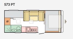 Adria Adora 573PT*3.Stockbett*Alde*2026MJ*